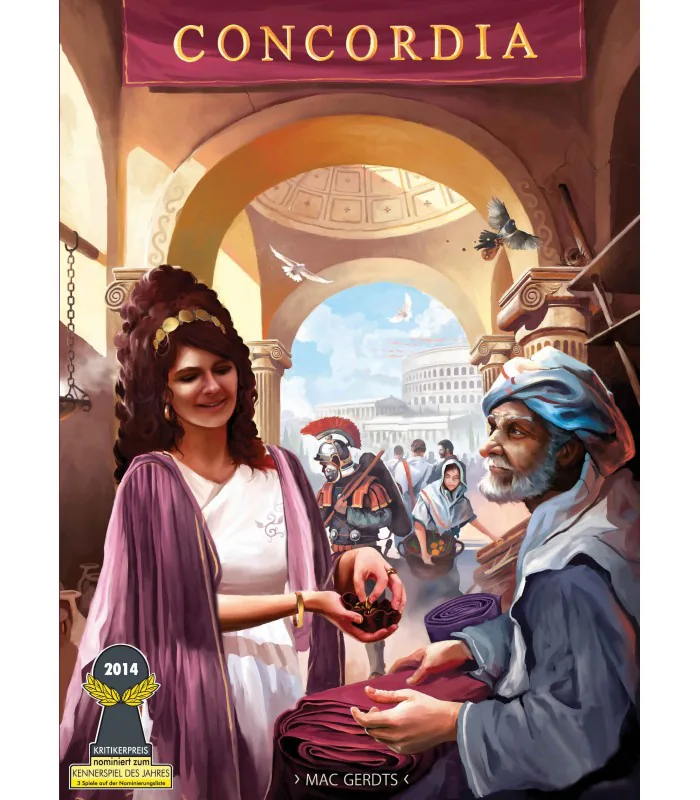 تصویر جلد بازی Concordia
